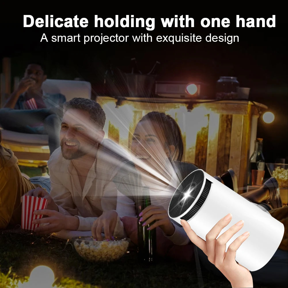 4K Bluetooth Home Cinema Projector Dual Wi-Fi 6, Android 11, Bluetooth 5