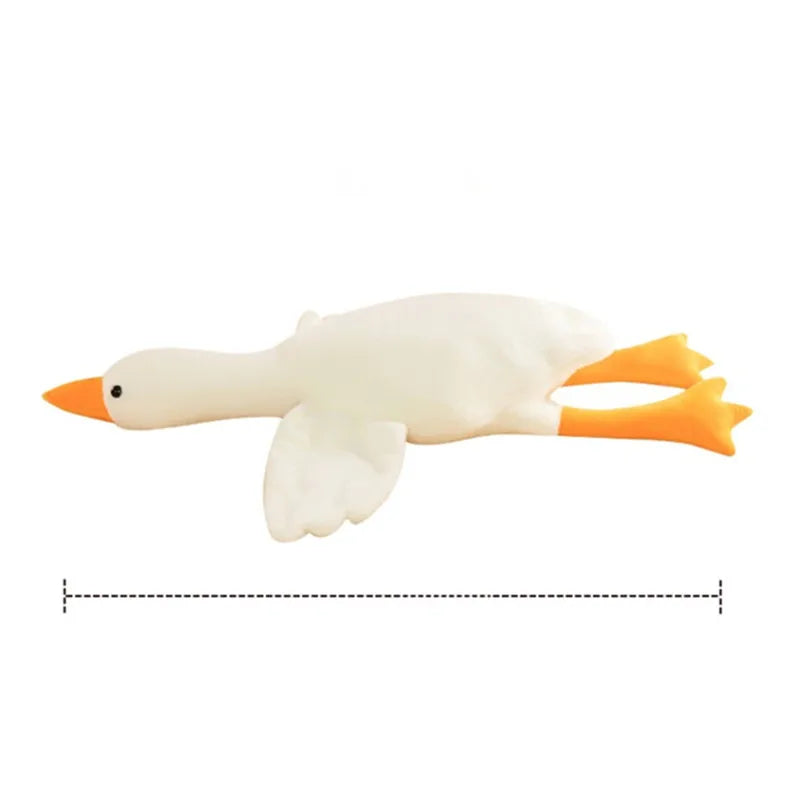 DrowsyDuck™ White Stuffed Duck Plushie