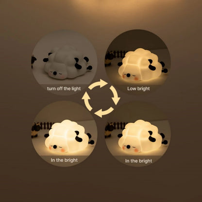 USB Rechargeable Silicone Night Light - Cute Sheep, Panda, Rabbit Designs