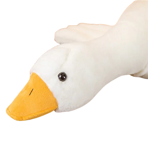 DrowsyDuck™ White Stuffed Duck Plushie